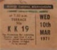 Ticket Stubs